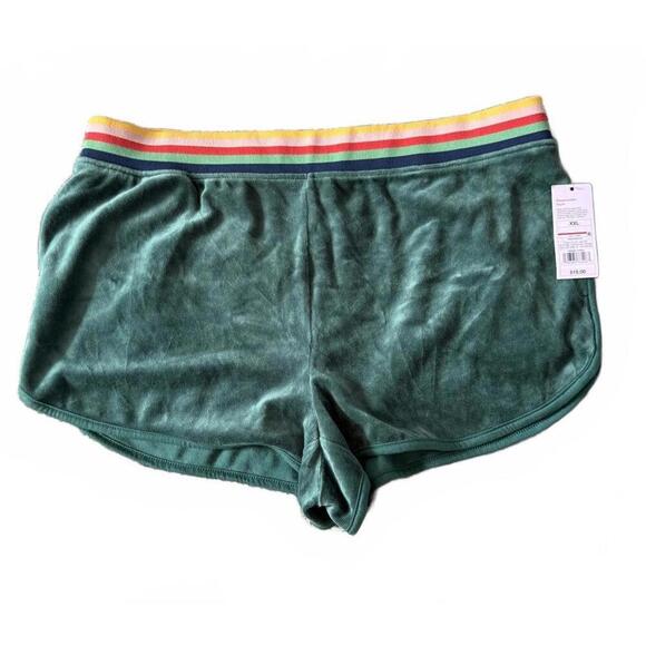 Wild Fable Green Velour Shorts  – Size XXL (NWT) - Picture 1 of 4